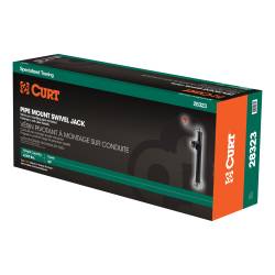 CURT - CURT 28323 Pipe Mount Swivel Jack - Image 2