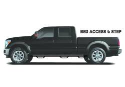 N-Fab - N-Fab C1495QC-6 Nerf Steps 2014-2015 Chevrolet Silverado 1500 Gloss Black - Image 1