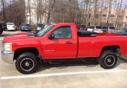 N-Fab - N-Fab C1470RC-4 Nerf Steps 2014-2015 Chevrolet Silverado 1500 Gloss Black - Image 3