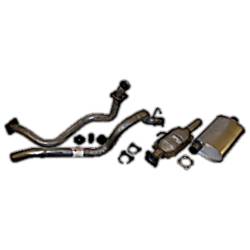 Crown Automotive Jeep Replacement - Crown Automotive 52001720K Exhaust Kit for Jeep Wrangler YJ - Image 2