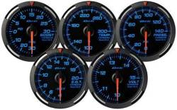 Defi - Defi DF11805 Red Racer Gauge Metric EGT Gauge Black Red 200 1100-DEG C 60mm - Image 1