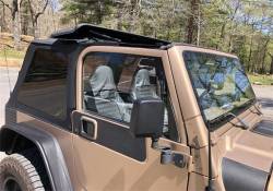Rampage - Rampage 139535 Trailview Frameless Soft Top Blk Diamond for 97-06 Wrangler TJ - Image 2