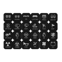 Pro Comp Suspension - Pro Comp Suspension 76201 Motorsports 6-Way Switch Panel - Image 5