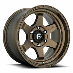 Fuel 1PC - Fuel Off Road D666 SHOK 17x9 6x5.5 -12mm Matte Bronze D66617908445 - Image 1