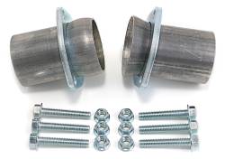 Hedman Hedders - Hedman 21153 2.5" Aluminized Ball-Style Header Collector Conversion Kit - Image 1