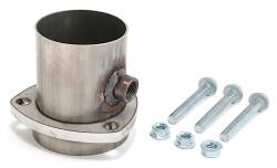 Hedman Hedders - Hedman 22126 3" Stainless Ball-Style O2 Header Reducer for 3" Exhaust - Image 1