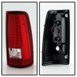 Spyder Auto - xTune Auto 5008831 LED Red/Clear Taillights - Image 2