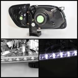 xTune Auto - xTune Auto 5056368 Chrome/Clear Crystal Headlights - Image 2