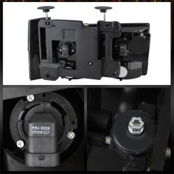 Spyder Auto - xTune Auto 5073525 Smoked Front Headlight Kit w/Corner for 92-93 Yukon - Image 2