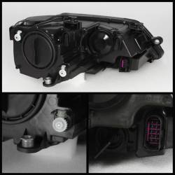 xTune Auto - xTune Auto 5075802 Crystal Headlights Chrome/Smoked for 11-14 Volkswagen Jetta - Image 2