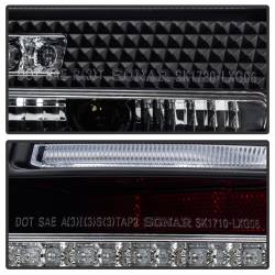 Spyder Auto - Spyder Auto 5082596 Black/Clear LED Taillights for 07-11 Lexus GS350 - Image 3