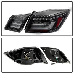 Spyder Auto - Spyder Auto 5082053 Black/Clear LED Taillights for 13-15 Honda Accord - Image 3