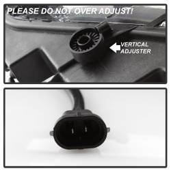 Spyder Auto - Spyder Auto 5082985 LED Black/Clear Fog Lights for 15-16 Dodge Charger - Image 4