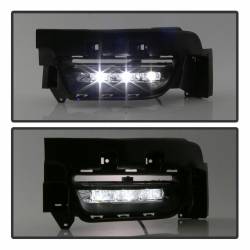 Spyder Auto - Spyder Auto 5082985 LED Black/Clear Fog Lights for 15-16 Dodge Charger - Image 7