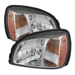 xTune Auto - xTune Auto 5079817 Chrome/Clear Crystal Headlights - Image 1