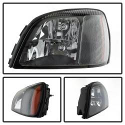 xTune Auto - xTune Auto 5079824 Crystal Headlights Black/Clear - Image 2