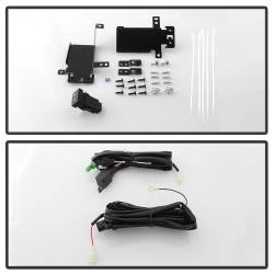 Spyder Auto - Spyder Auto 5083043 LED Fog Lights Black/Clear for 16-17 Accord Coupe - Image 4