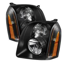 xTune Auto - xTune Auto 9023200 Crystal Headlights Black/Clear - Image 1