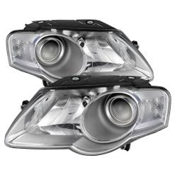 xTune Auto - xTune Auto 9025570 Projector Style Headlights Chrome/Clear - Image 1