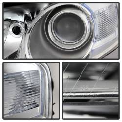 xTune Auto - xTune Auto 9025570 Projector Style Headlights Chrome/Clear - Image 2
