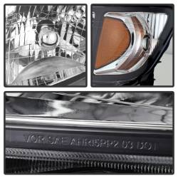 xTune Auto - xTune Auto 9025495 Crystal Headlights Black/Clear for 06-13 Honda Ridgeline - Image 2