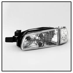 xTune Auto - xTune Auto 9023453 Crystal Front Headlight Kit Chrome/Clear - Image 2