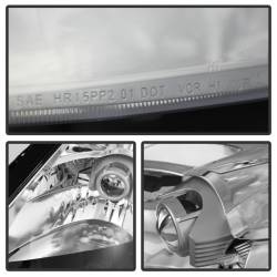 xTune Auto - xTune Auto 9025532 Chrome/Clear Crystal Headlights - Image 2