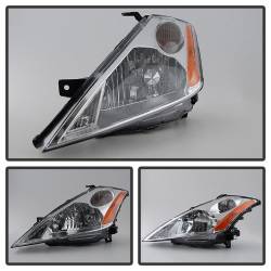 xTune Auto - xTune Auto 9023606 Chrome/Clear Crystal Headlights - Image 2