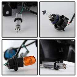 xTune Auto - xTune Auto 9023606 Chrome/Clear Crystal Headlights - Image 4