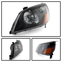 xTune Auto - xTune Auto 9023699 Crystal Headlights Black/Clear for 03-05 Honda Pilot - Image 2
