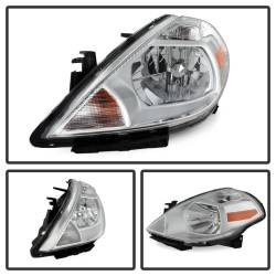 xTune Auto - xTune Auto 9023620 Chrome/Clear Crystal Headlights - Image 2