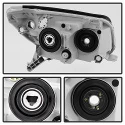 xTune Auto - xTune Auto 9023743 Chrome Crystal Headlights for 06-09 Toyota 4Runner - Image 5