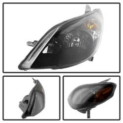 xTune Auto - xTune Auto 9023712 Crystal Headlights Black/Clear - Image 2