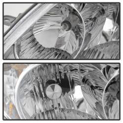 xTune Auto - xTune Auto 9023729 Chrome/Clear Crystal Headlights - Image 3