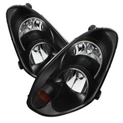 xTune Auto - xTune Auto 9023903 Black/Clear Crystal Headlights - Image 1