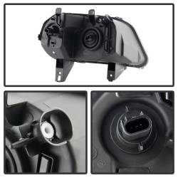 xTune Auto - xTune Auto 9023828 Crystal Headlights Black/Clear - Image 4