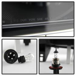 xTune Auto - xTune Auto 9023828 Crystal Headlights Black/Clear - Image 5