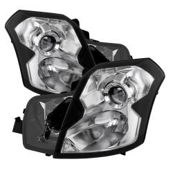 xTune Auto - xTune Auto 9023804 Chrome/Clear Crystal Headlights - Image 1