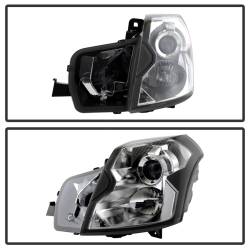 xTune Auto - xTune Auto 9023804 Chrome/Clear Crystal Headlights - Image 3