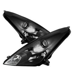 xTune Auto - xTune Auto 9024054 Crystal Headlights Black/Clear - Image 1