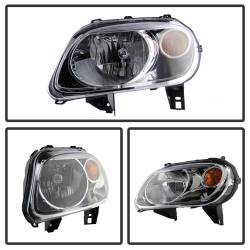 xTune Auto - xTune Auto 9023835 Chrome/Clear Crystal Headlights - Image 2
