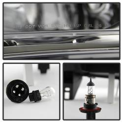 xTune Auto - xTune Auto 9023835 Chrome/Clear Crystal Headlights - Image 5