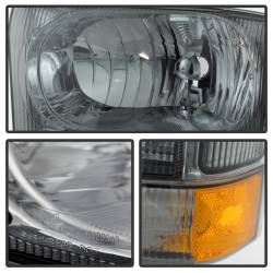 xTune Auto - xTune Auto 9025426 Crystal Front Headlight Kit Chrome/Smoked - Image 2