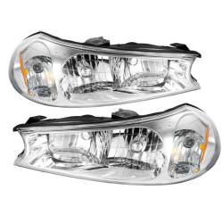 xTune Auto - xTune Auto 9025396 Chrome/Clear Crystal Headlights - Image 1