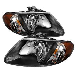 xTune Auto - xTune Auto 9024887 Crystal Headlights Black/Clear - Image 1