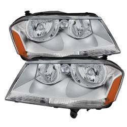 xTune Auto - xTune Auto 9025303 Chrome/Clear Crystal Headlights - Image 1