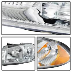 xTune Auto - xTune Auto 9025358 Chrome/Clear Crystal Headlights - Image 2
