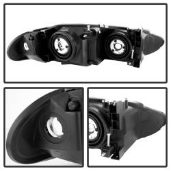 xTune Auto - xTune Auto 9025358 Chrome/Clear Crystal Headlights - Image 3