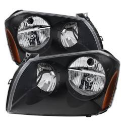 xTune Auto - xTune Auto 9024733 Crystal Headlights Black/Clear - Image 1