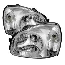 xTune Auto - xTune Auto 9024832 Chrome/Clear Crystal Headlights - Image 1